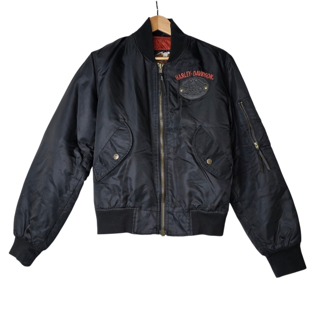 Harley Davidson Quilted lining Bomber jacket